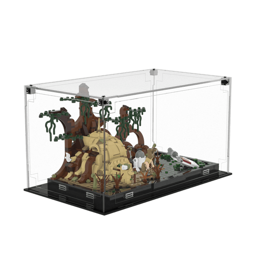 Display Case For LEGO® Star Wars™ Dagobah™ Jedi™ Training Diorama 75330