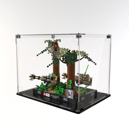 Display Case For LEGO® Star Wars™ Endor™ Speeder Chase Diorama 75353