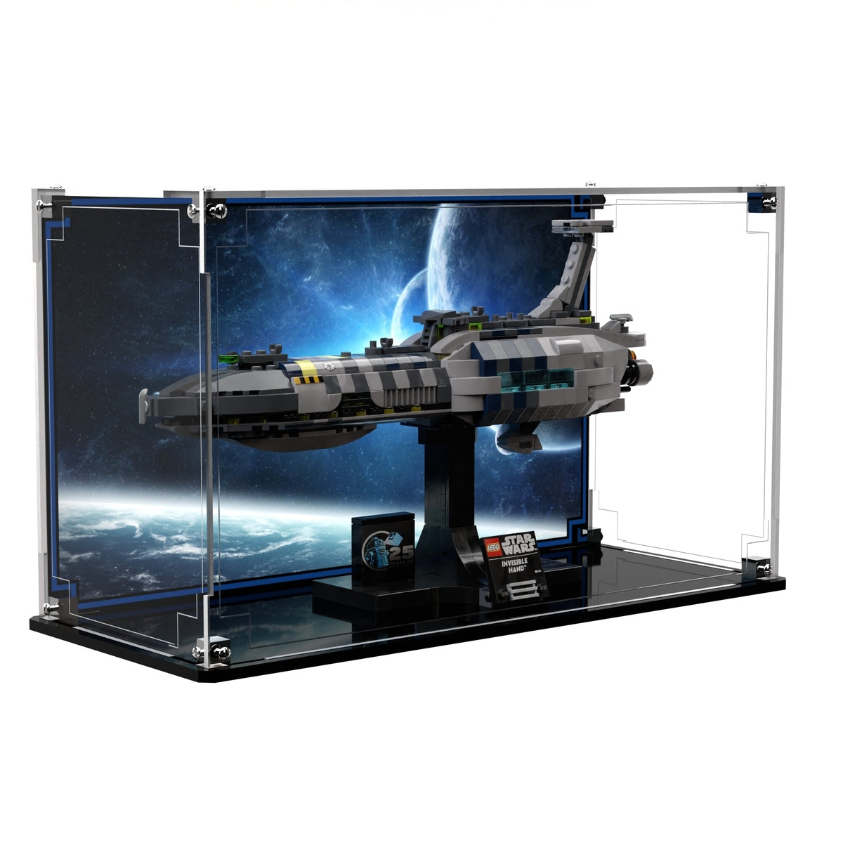 Display Case For LEGO® Star Wars™ Invisible Hand™ 75377