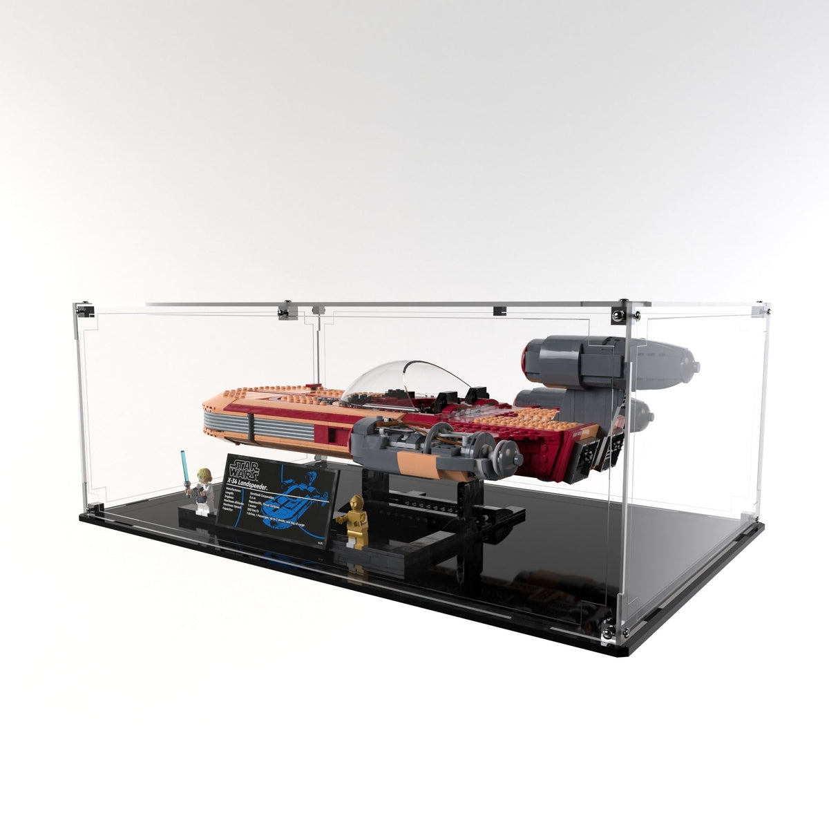 Display Case For LEGO® Star Wars™ Luke Skywalker’s Landspeeder™ 75341