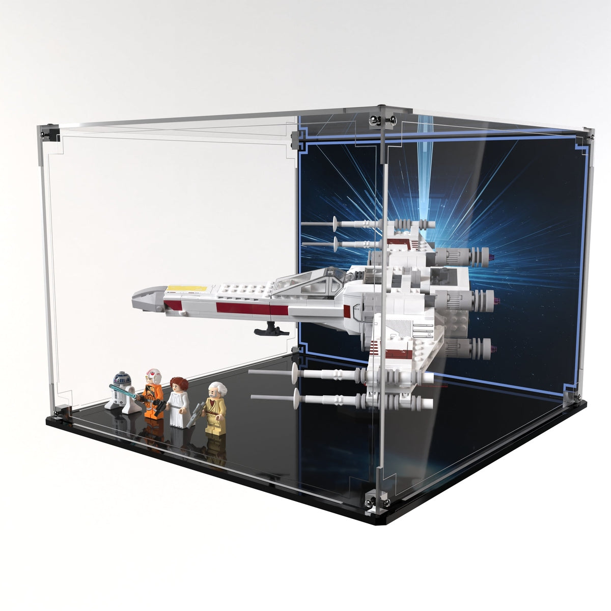 Display Case For LEGO® Star Wars™ Luke Skywalker’s X-Wing Fighter™ 75301