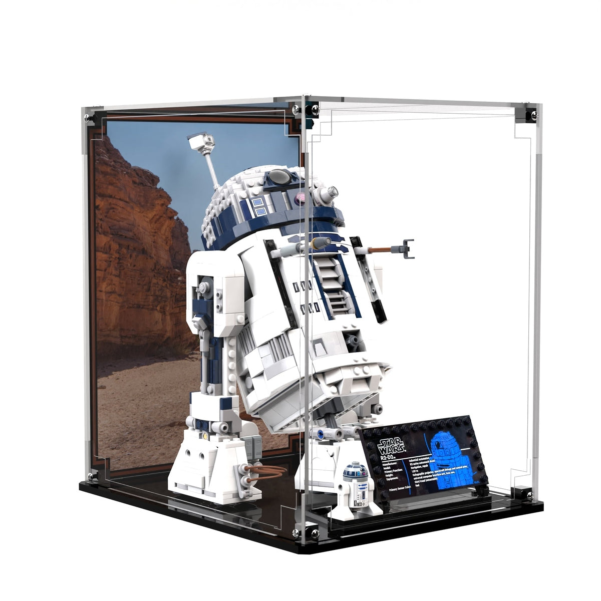 Display Case For LEGO® Star Wars™ R2-D2™ 75379