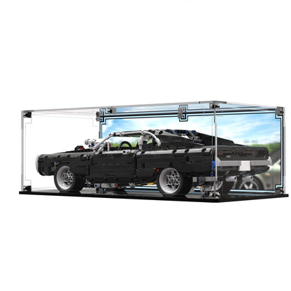 Display Case For LEGO® Technics Fast and Furious Dom's Dodge Charger 42111