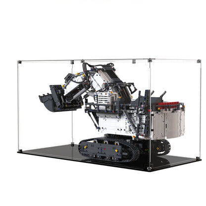 Display Case For LEGO® Technics Liebherr R 9800 Excavator 42100