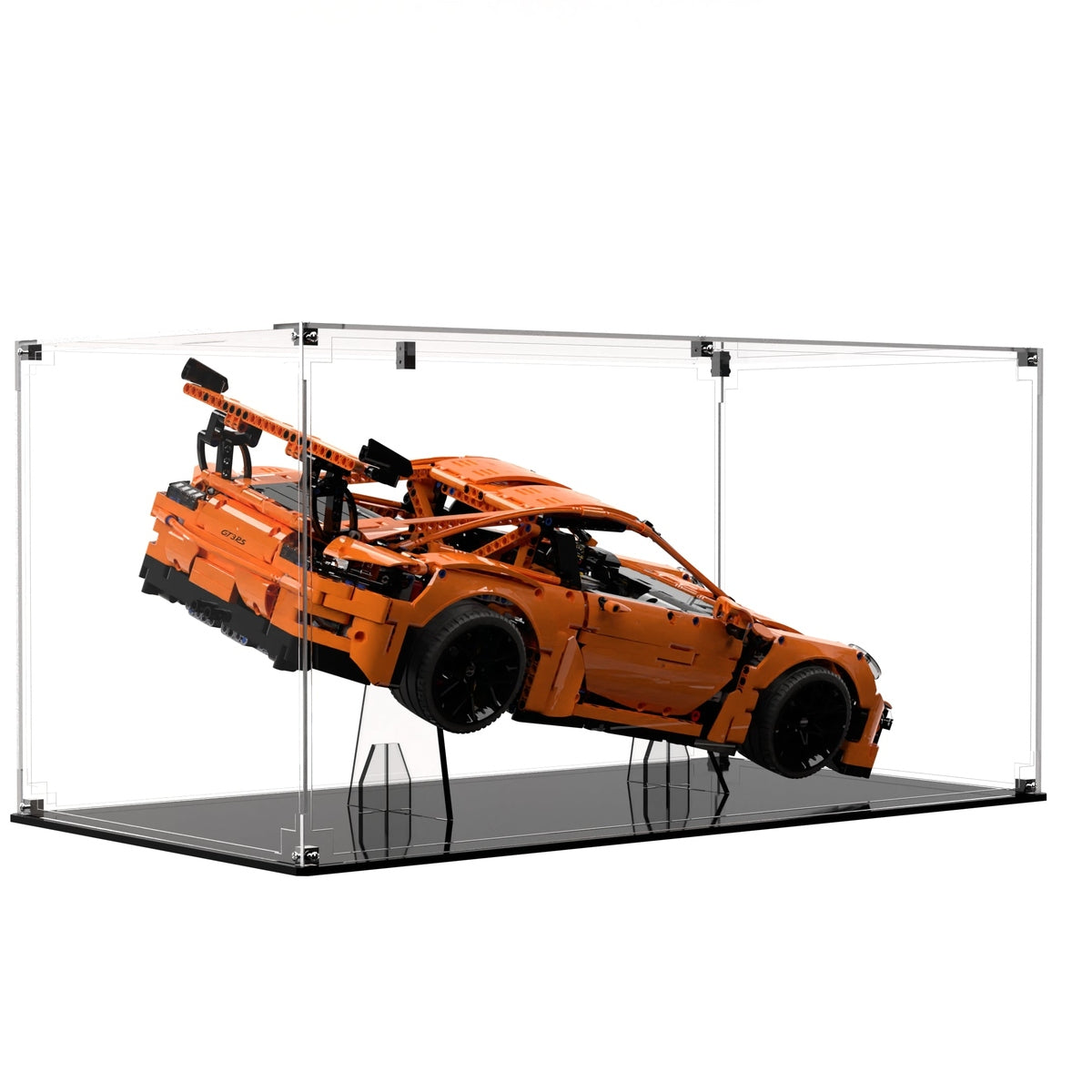 Display Case and Stand For LEGO® Technics Porsche 911 GT3 RS 42056