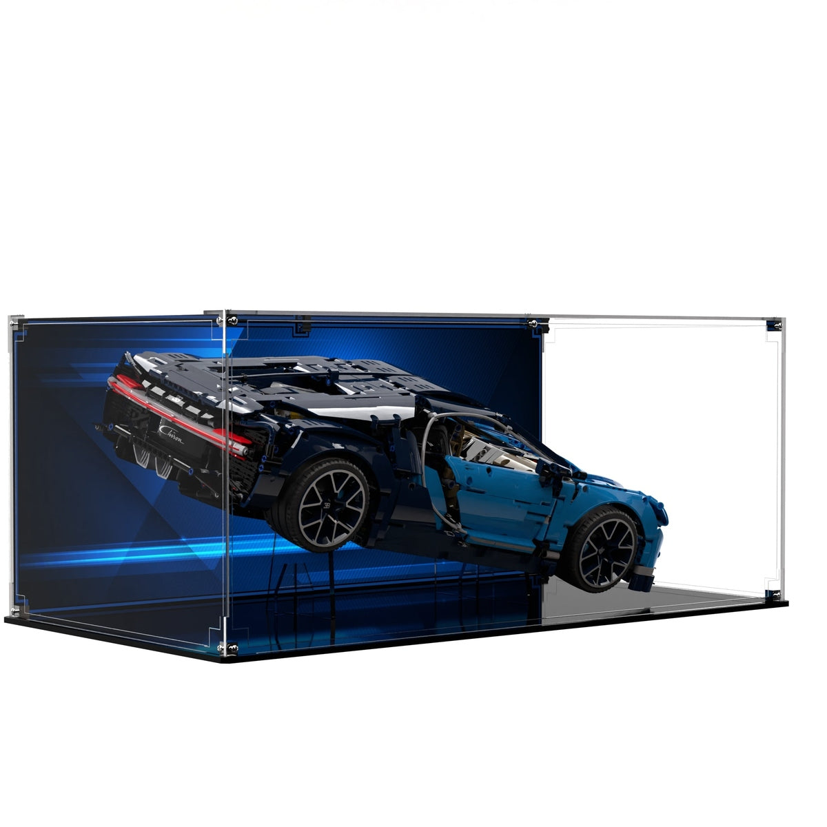 Display Case and Stand for LEGO® Technics Bugatti Chiron 42083