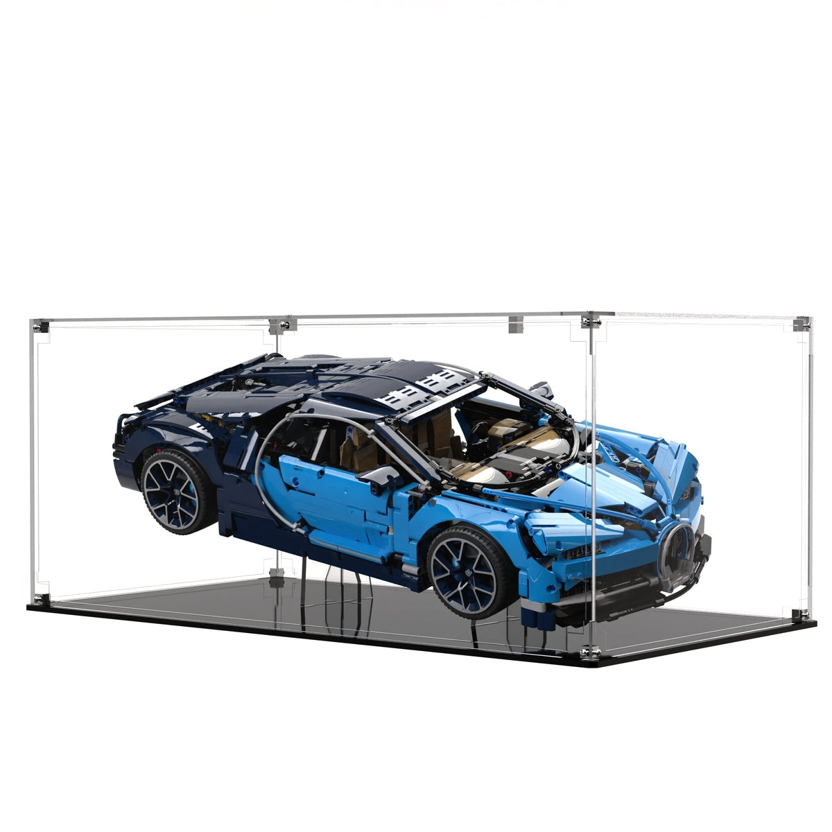 Display Case and Stand for LEGO® Technics Bugatti Chiron 42083