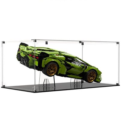 Display Case and Stand for LEGO® Technics Lamborghini Sián FKP 37 42115