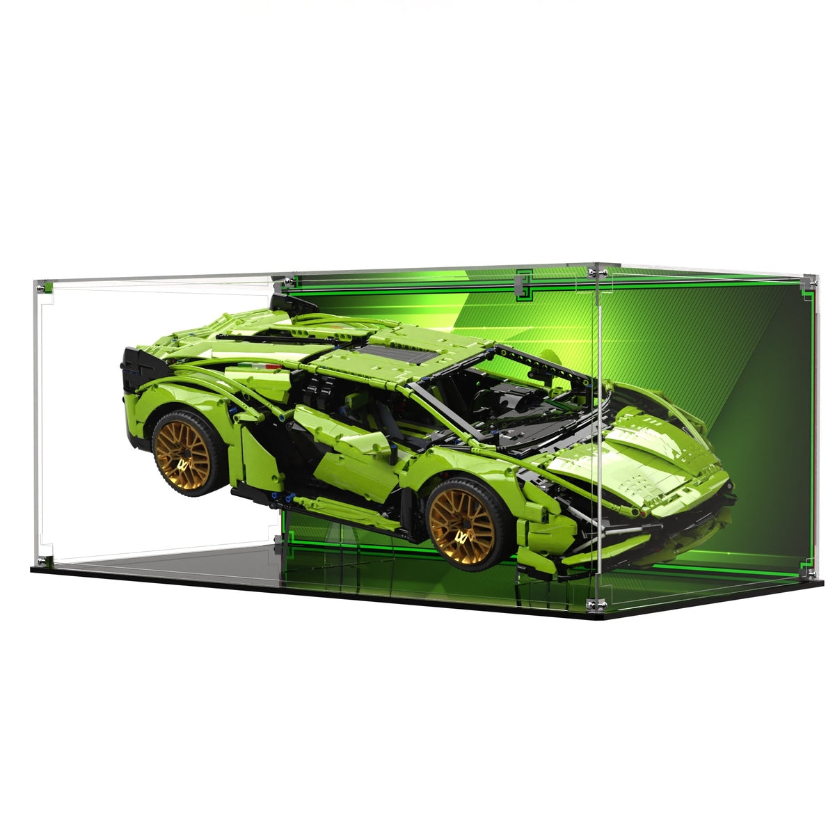 Display Case and Stand for LEGO® Technics Lamborghini Sián FKP 37 42115