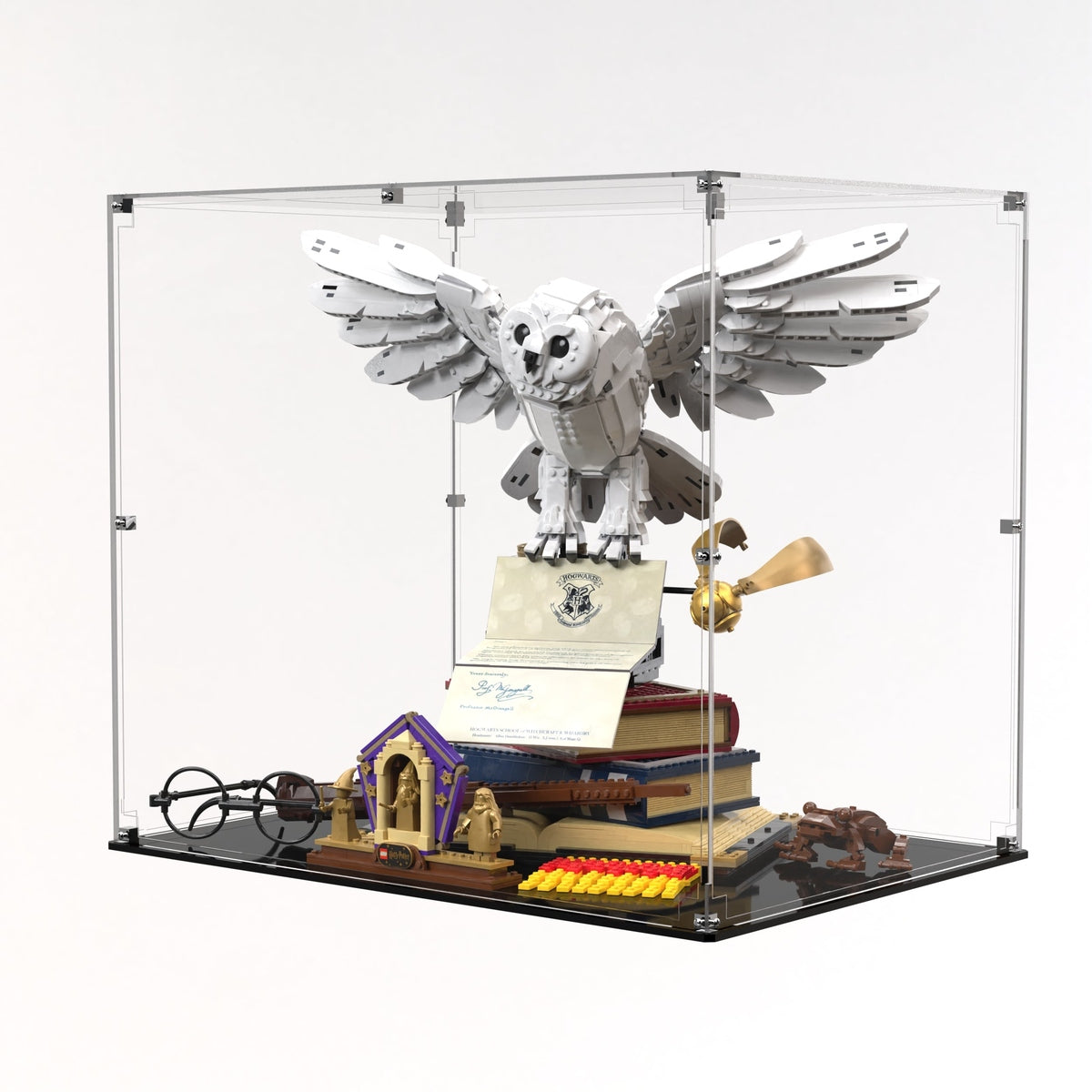 Display Case for LEGO® Harry Potter™ Hogwarts™ Icons - Collectors' Edition 76391