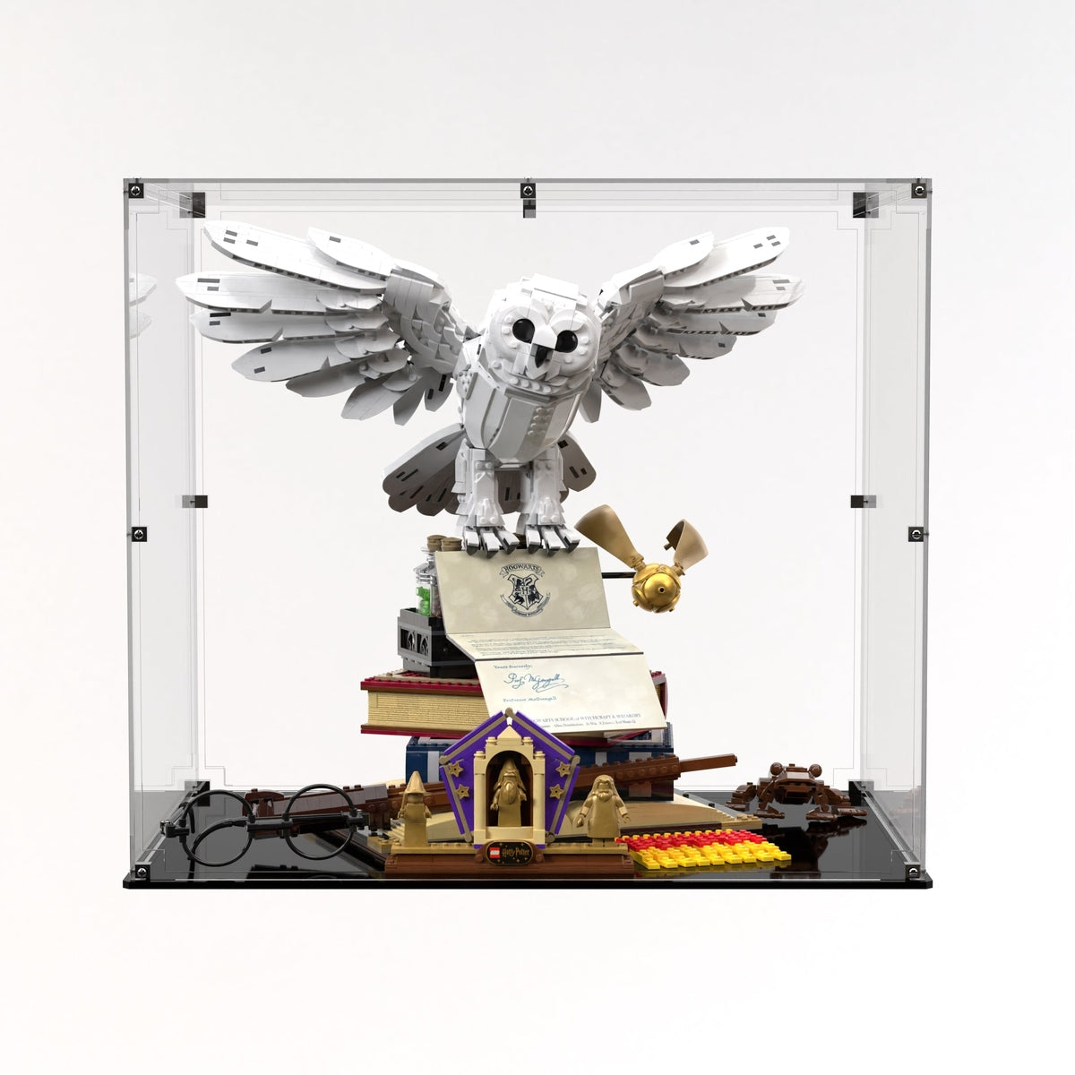 Display Case for LEGO® Harry Potter™ Hogwarts™ Icons - Collectors' Edition 76391