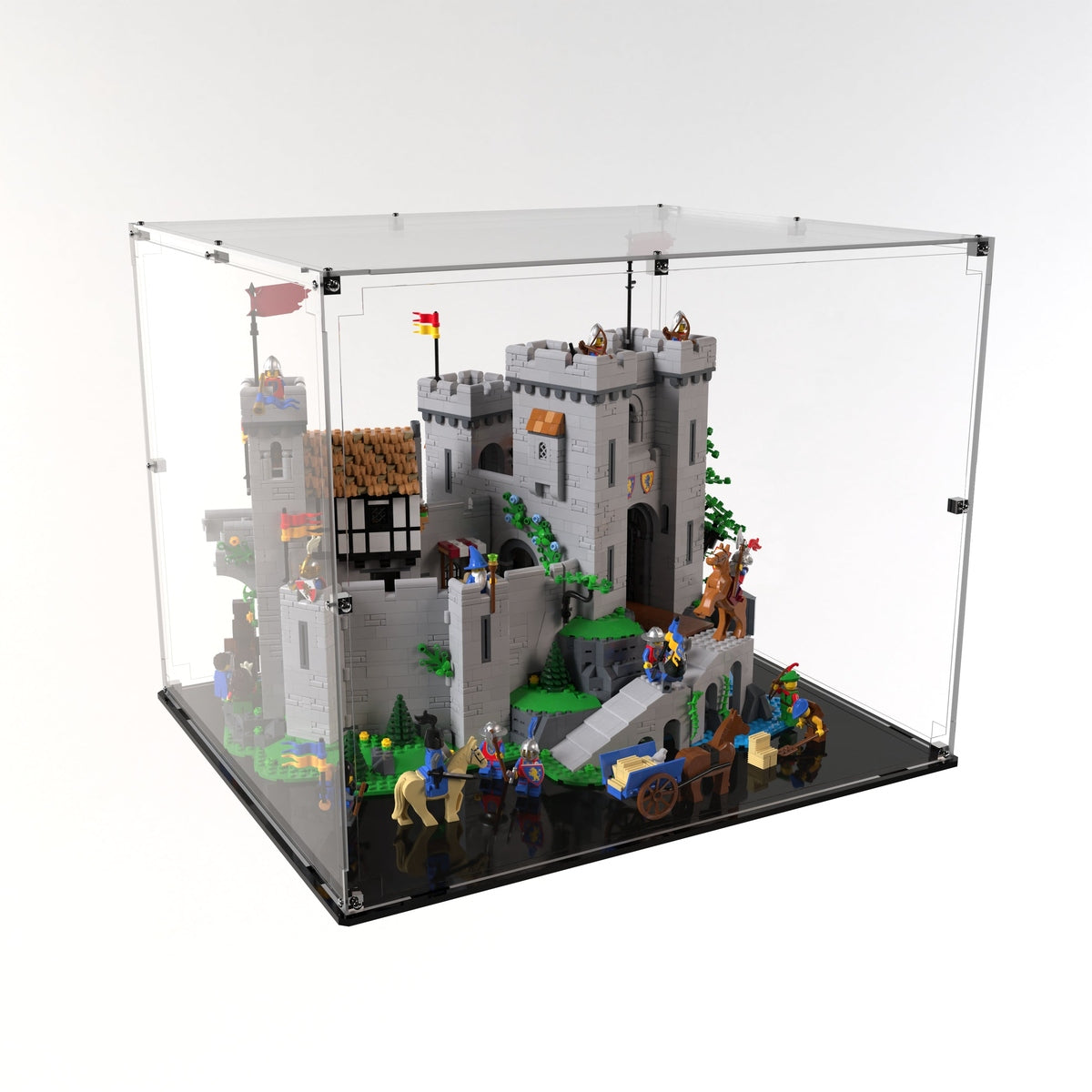 Display Case for LEGO® Icons Lion Knights' Castle 10305