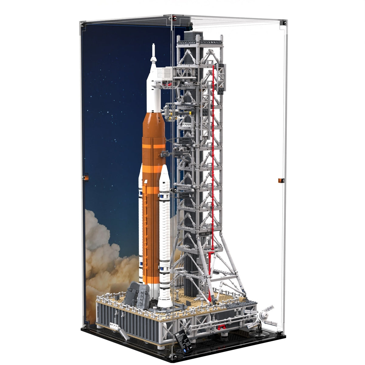 Display Case for LEGO® Icons NASA Artemis Space Launch System 10341