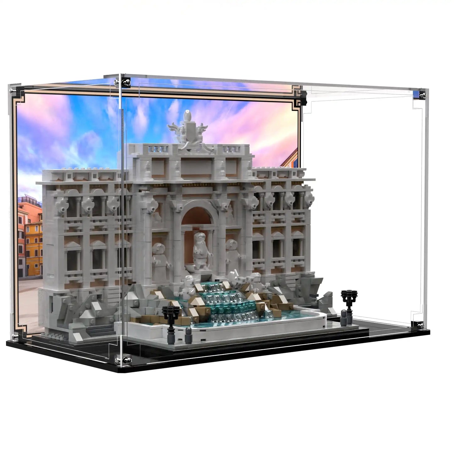 Display Case For LEGO® Architecture Trevi Fountain 21062