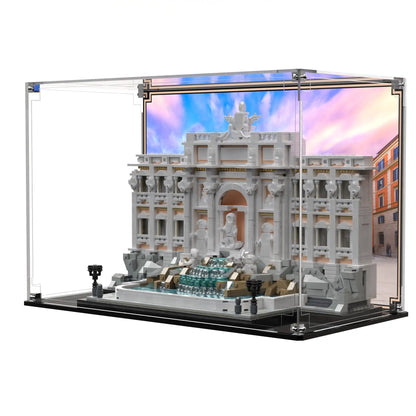 Display Case For LEGO® Architecture Trevi Fountain 21062