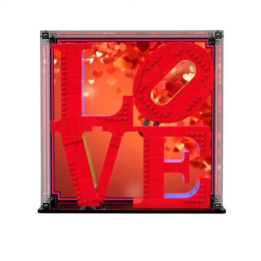 Display Case For LEGO® Art LOVE 31214