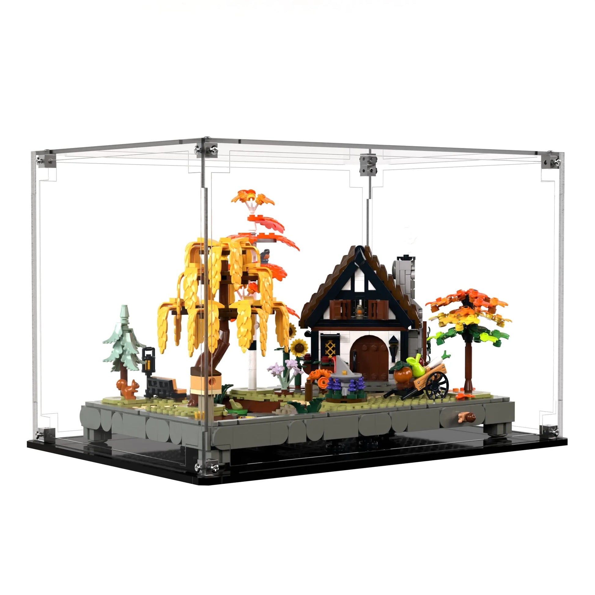 Display Case For LEGO Autumn Cottage Garden 11372