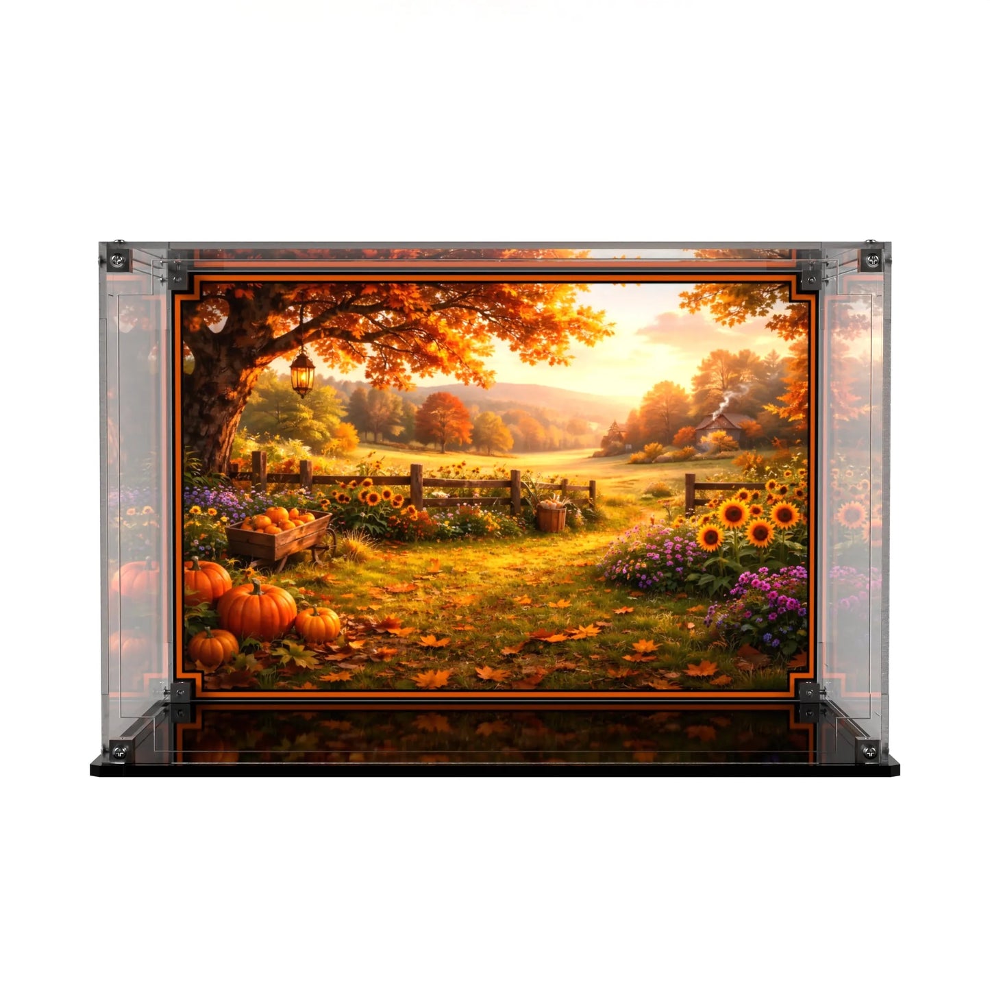 Display Case For LEGO Autumn Cottage Garden 11372