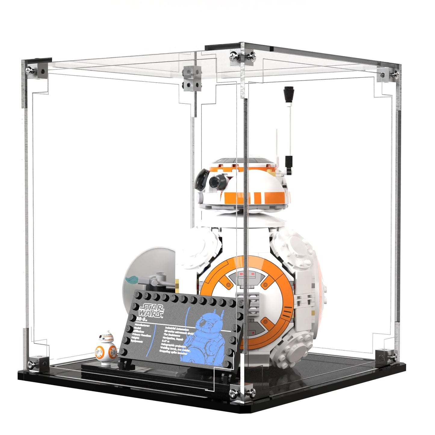 Display Case For LEGO Bb-8™ Astromech Droid 75452