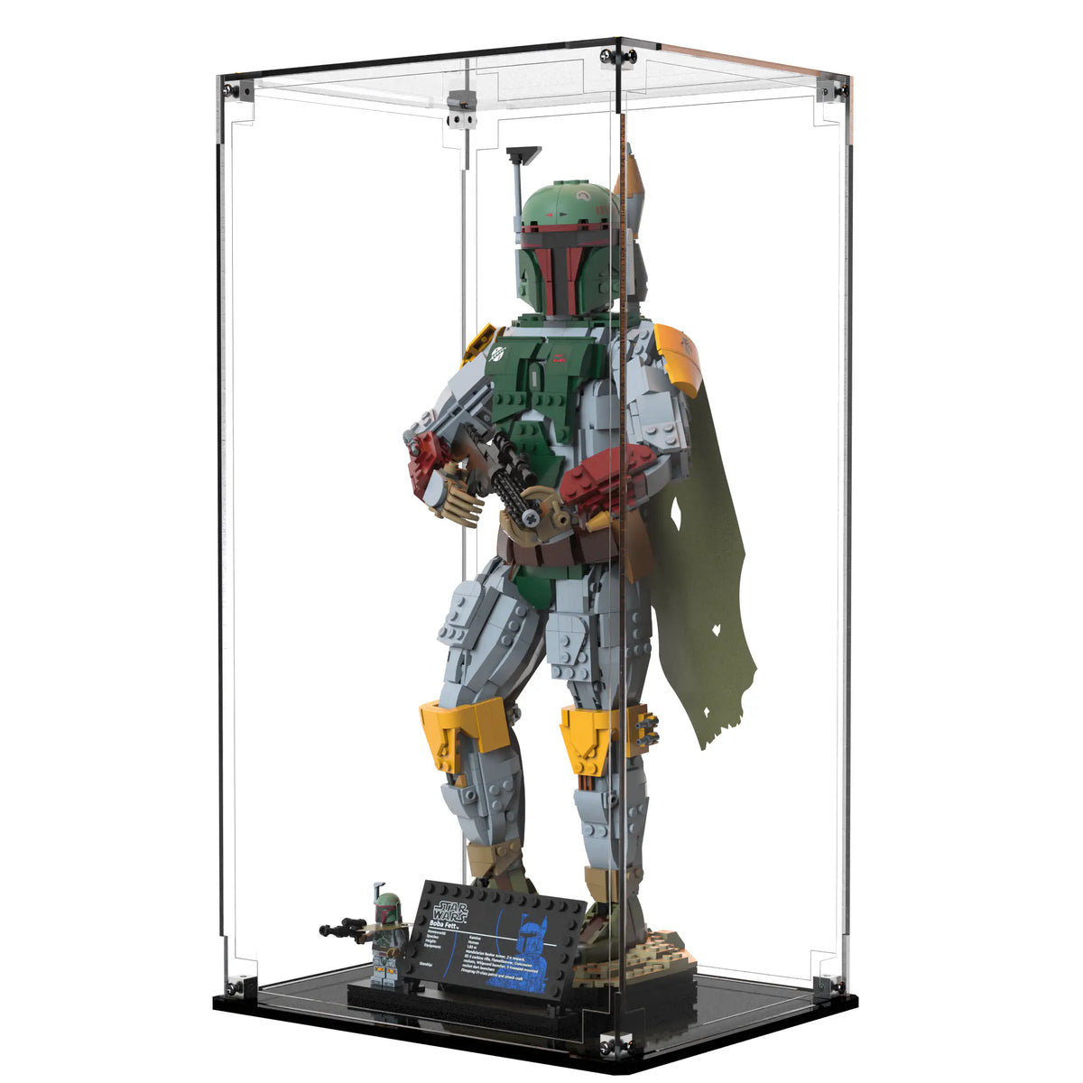 Display Case For LEGO Boba Fett 75455
