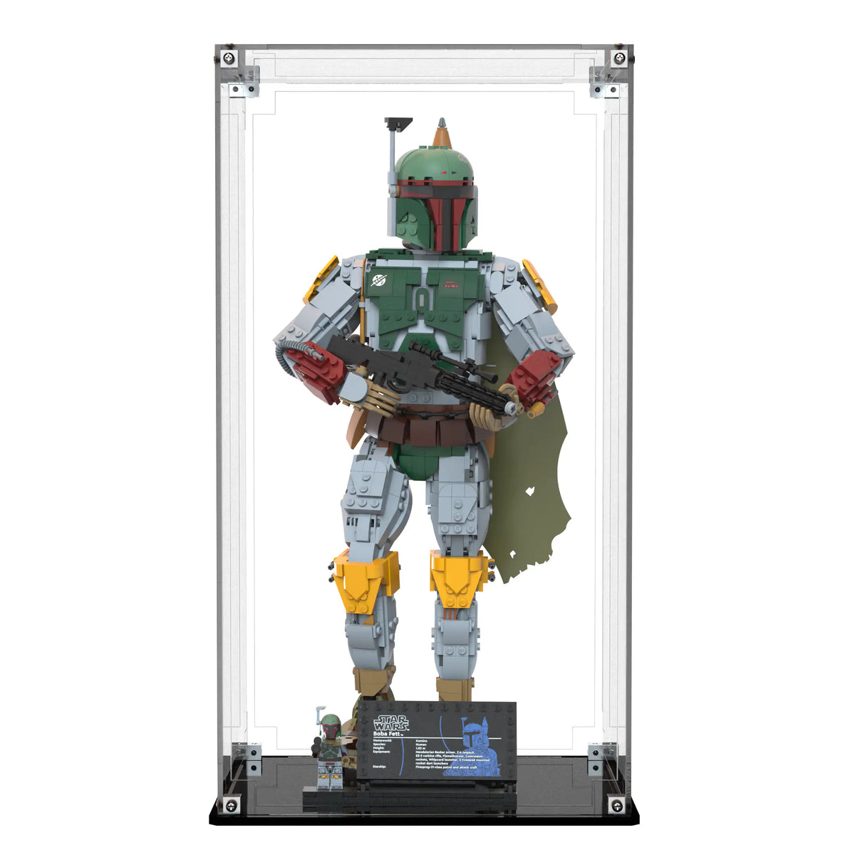 Display Case For LEGO Boba Fett 75455