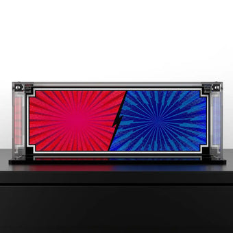 Display Case For LEGO® BrickHeadz GOTG Star Lord Gamora Groot Rocket 41626