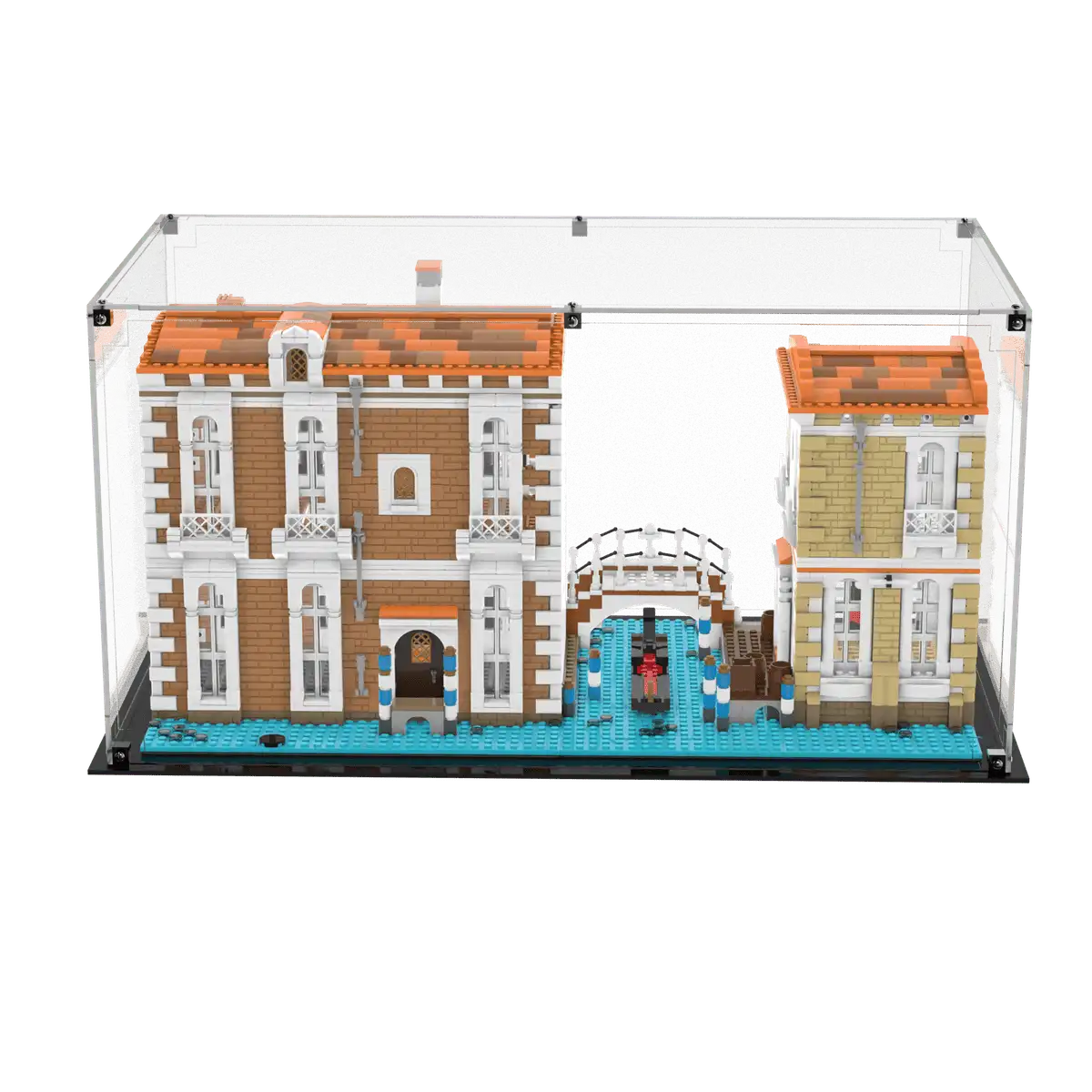 Display Case For LEGO® BrickLink Venetian Houses 910023