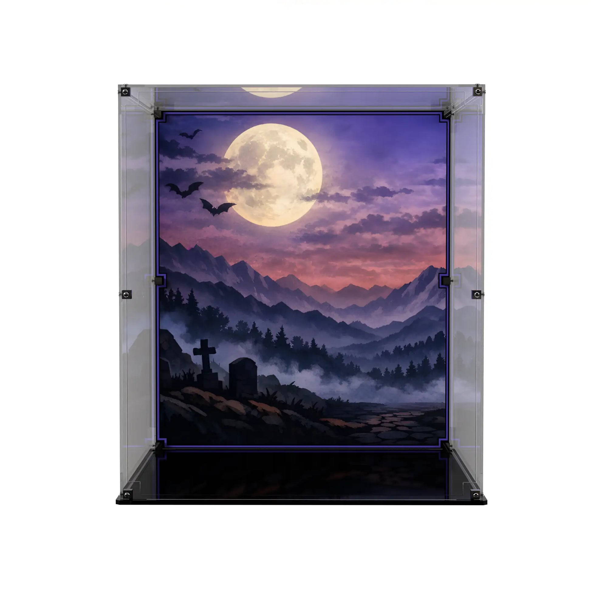 Display Case For LEGO Bricklink Adventure in Transylvania 910049