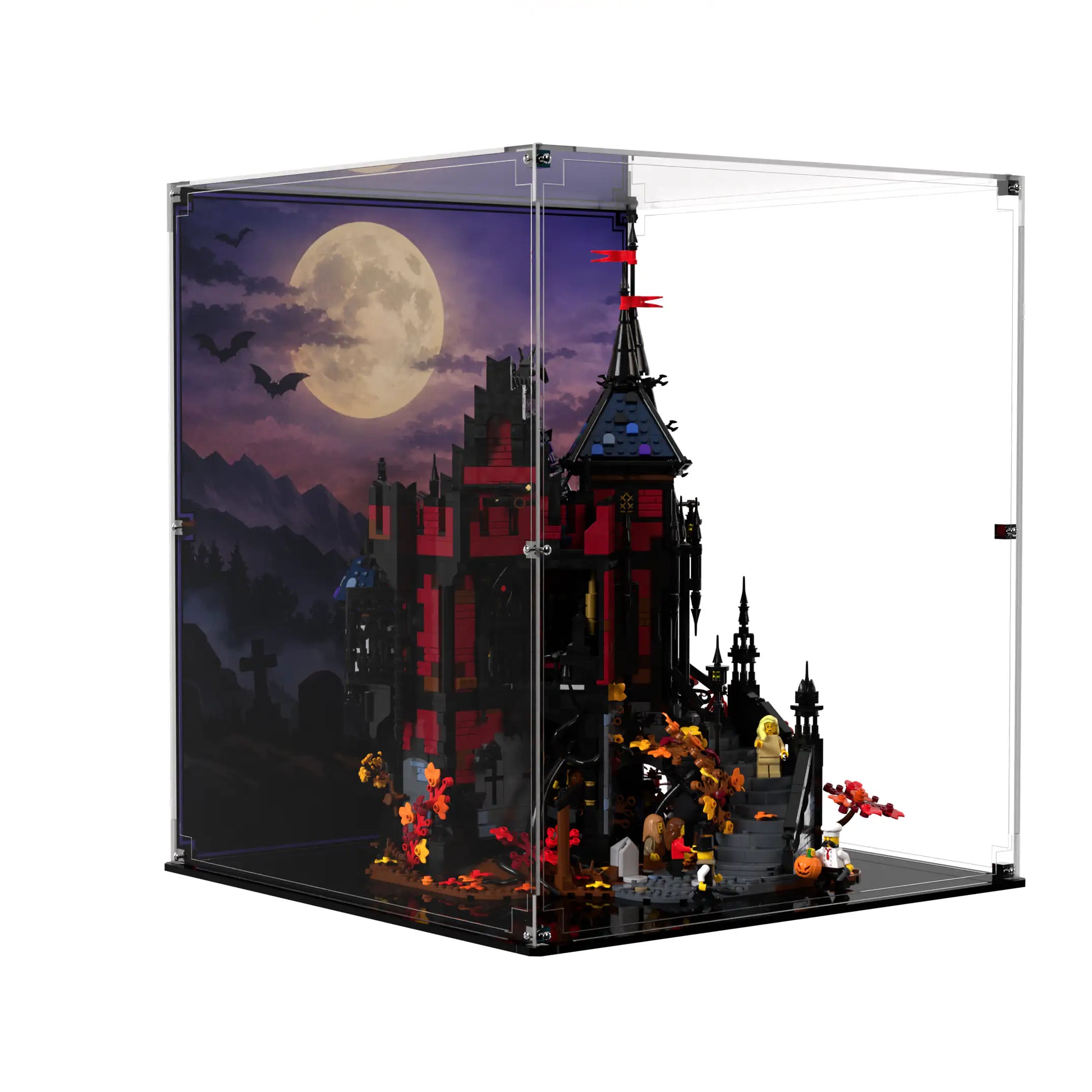 Display Case For LEGO Bricklink Adventure in Transylvania 910049
