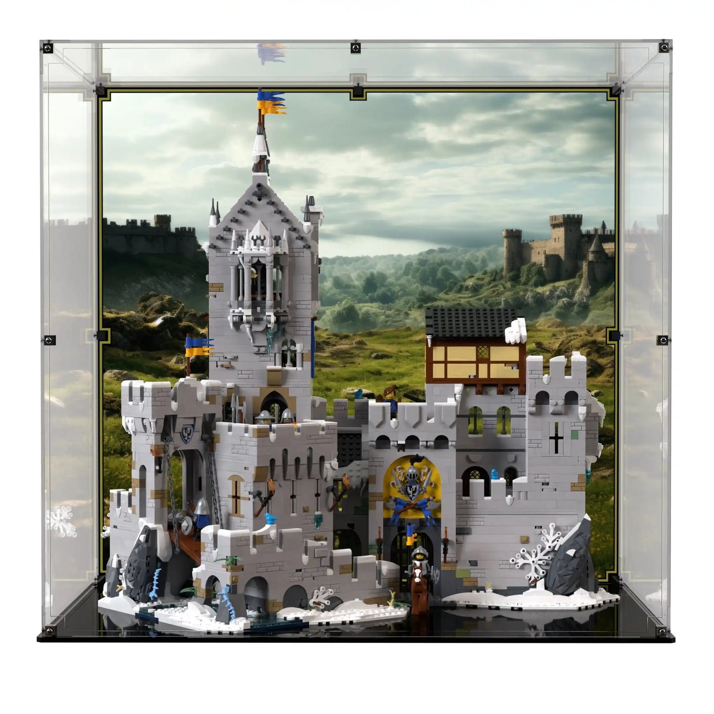Display Case For LEGO® Bricklink Mountain Fortress 910029