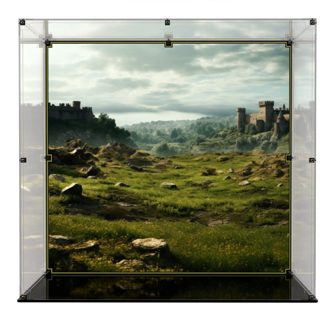 Display Case For LEGO® Bricklink Mountain Fortress 910029