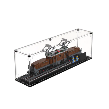 Display Case For LEGO® Creator Expert Crocodile Locomotive 10277