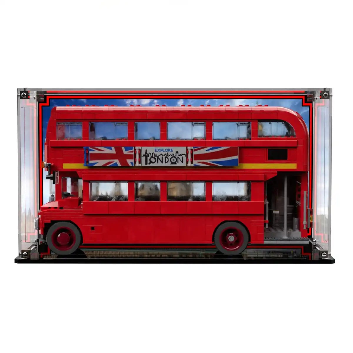 Display Case For LEGO® Creator Expert London Bus 10258
