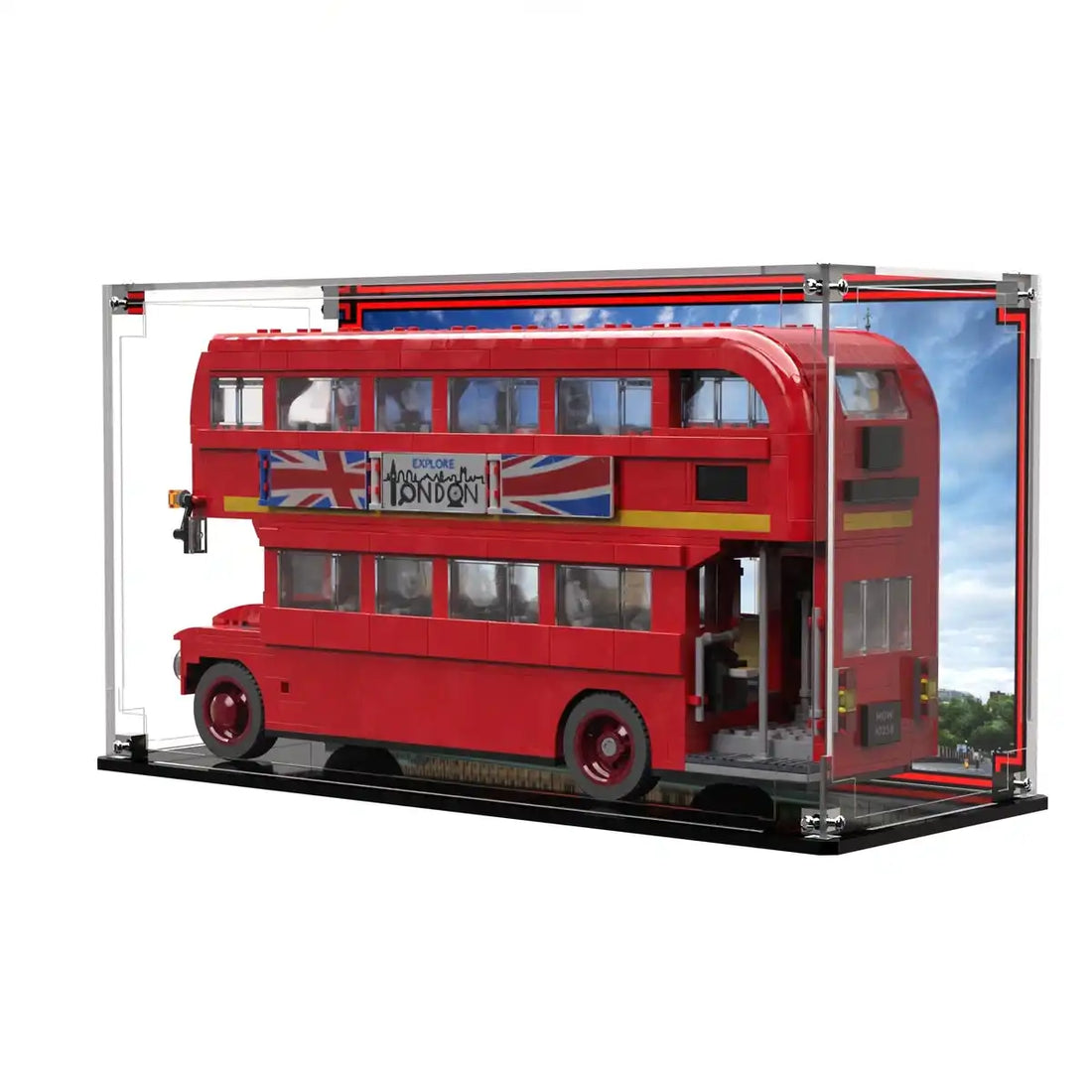 Display Case For LEGO® Creator Expert London Bus 10258