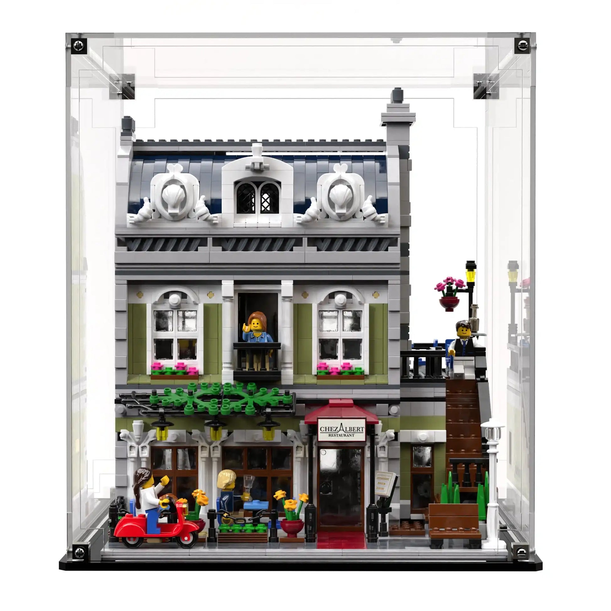 Display Case For LEGO® Creator Expert Parisian Restaurant 10243