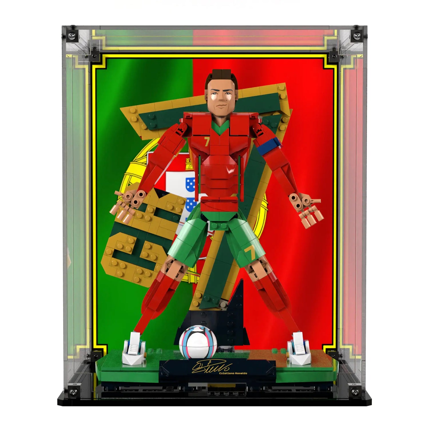 Display Case For LEGO Cristiano Ronaldo – Football Legend 43016