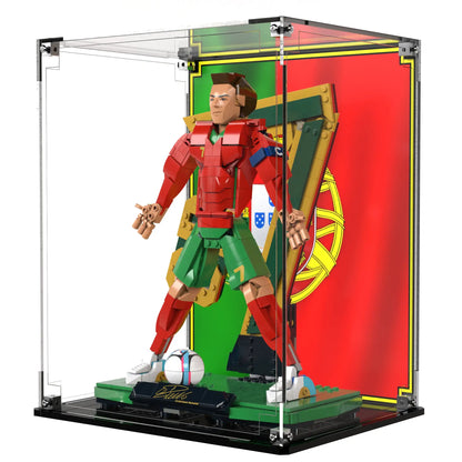 Display Case For LEGO Cristiano Ronaldo – Football Legend 43016