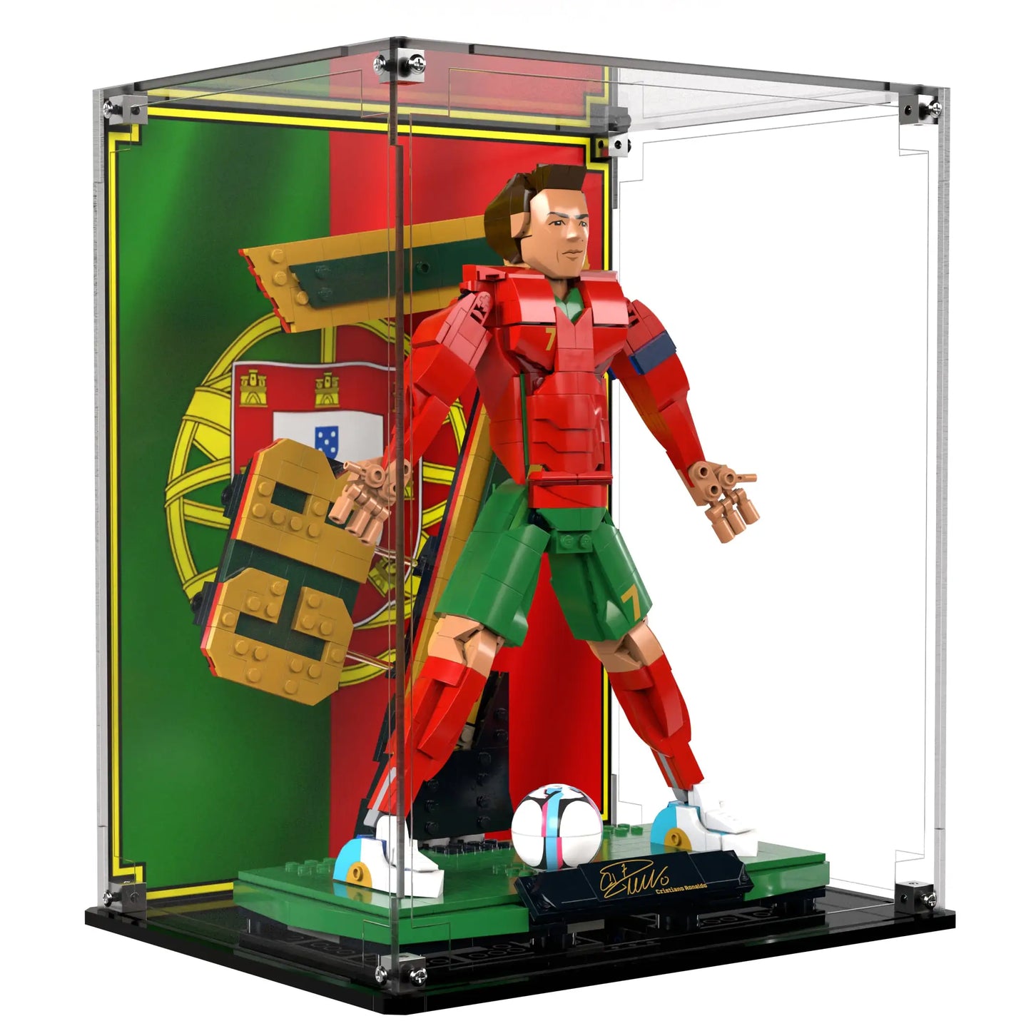 Display Case For LEGO Cristiano Ronaldo – Football Legend 43016