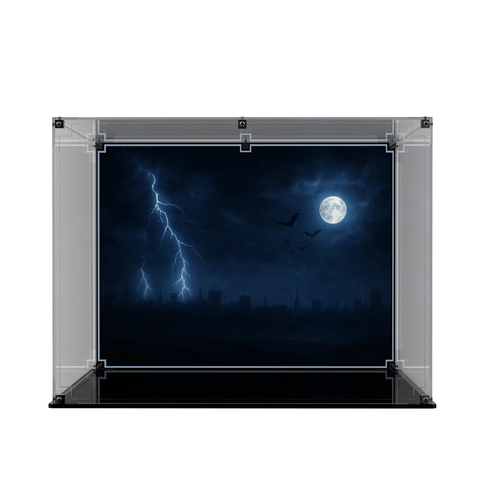 Display Case For LEGO DC Arkham Asylum 76300