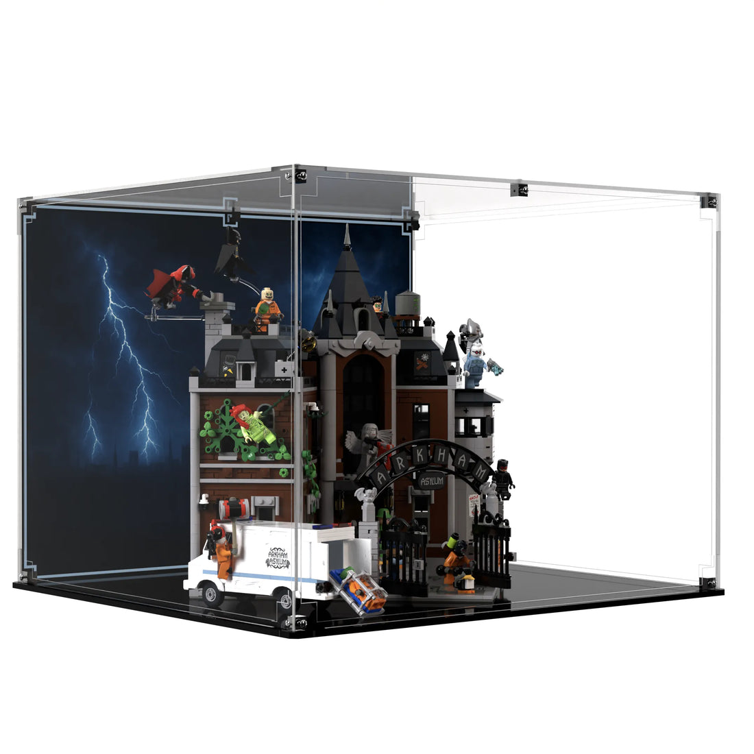 Display Case For LEGO DC Arkham Asylum 76300