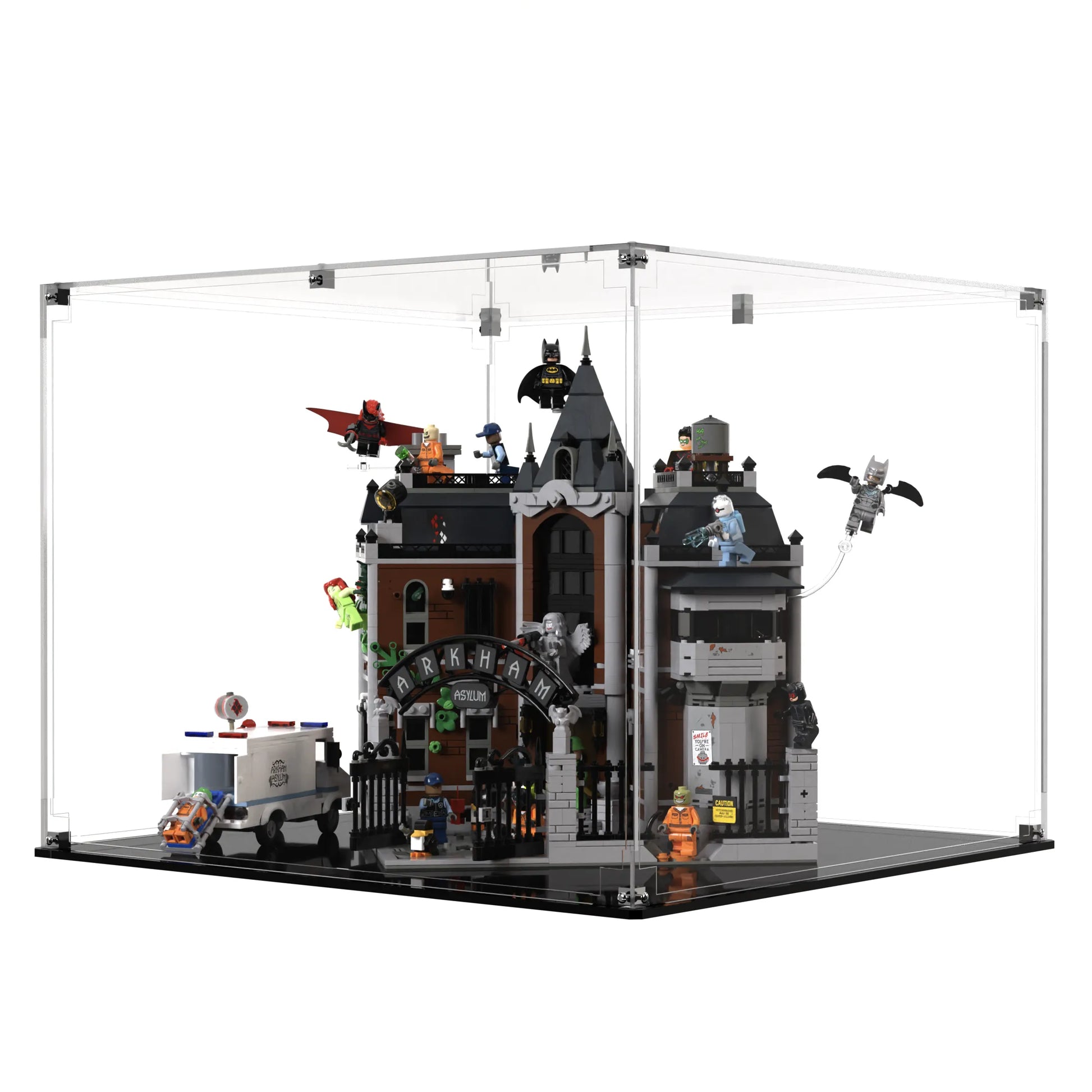 Display Case For LEGO DC Arkham Asylum 76300