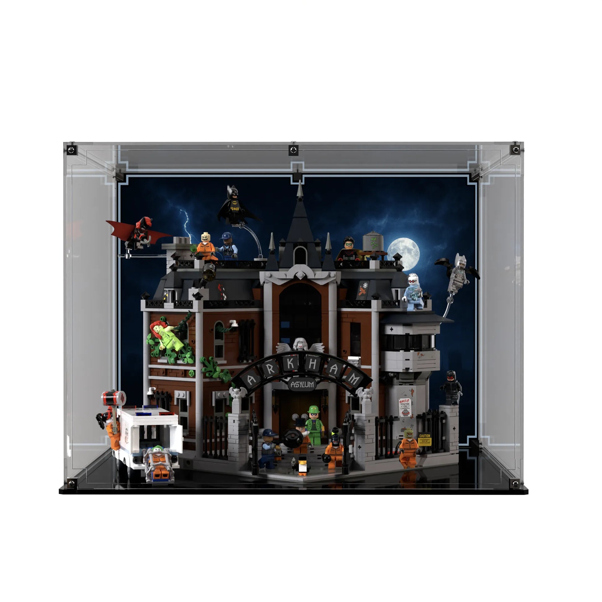 Display Case For LEGO DC Arkham Asylum 76300