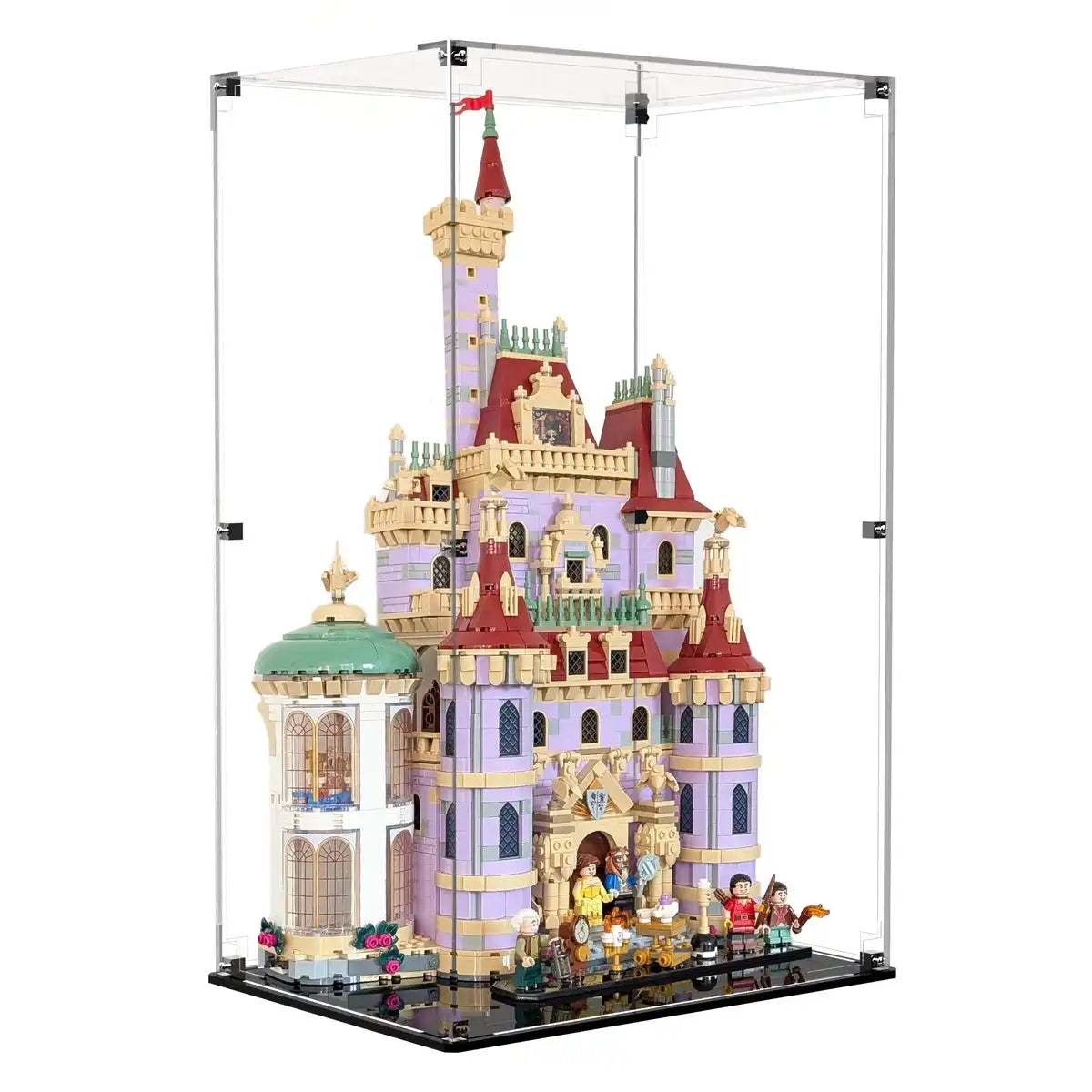 Display Case For LEGO® Disney Beauty and the Beast Castle 43263