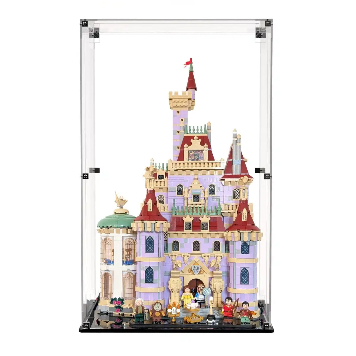 Display Case For LEGO® Disney Beauty and the Beast Castle 43263