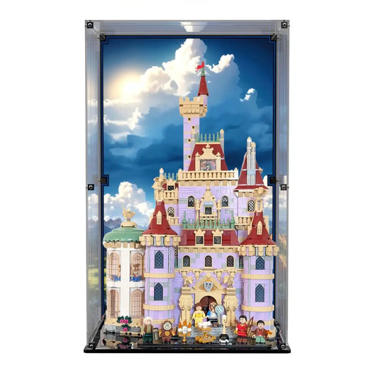 Display Case For LEGO® Disney Beauty and the Beast Castle 43263