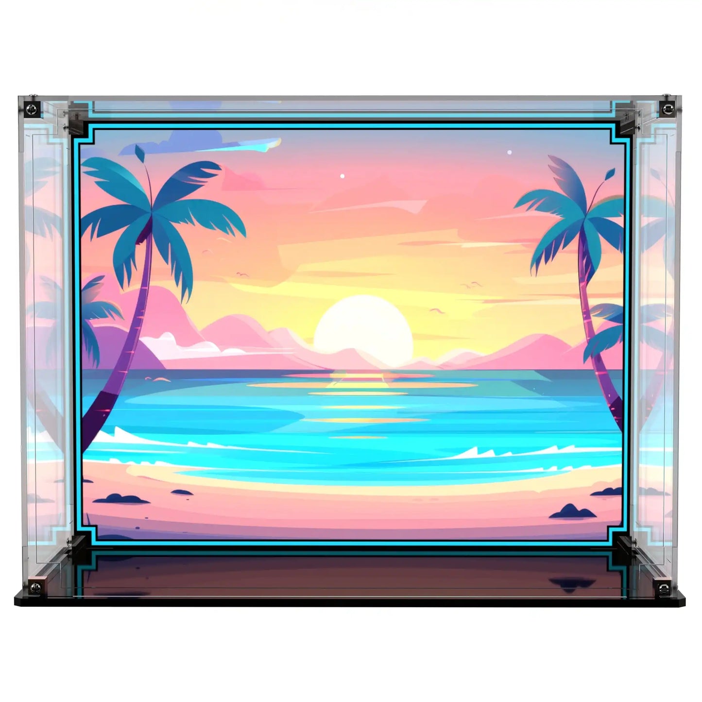 Display Case For LEGO® Disney Stitch & Angel 43249 / 43257