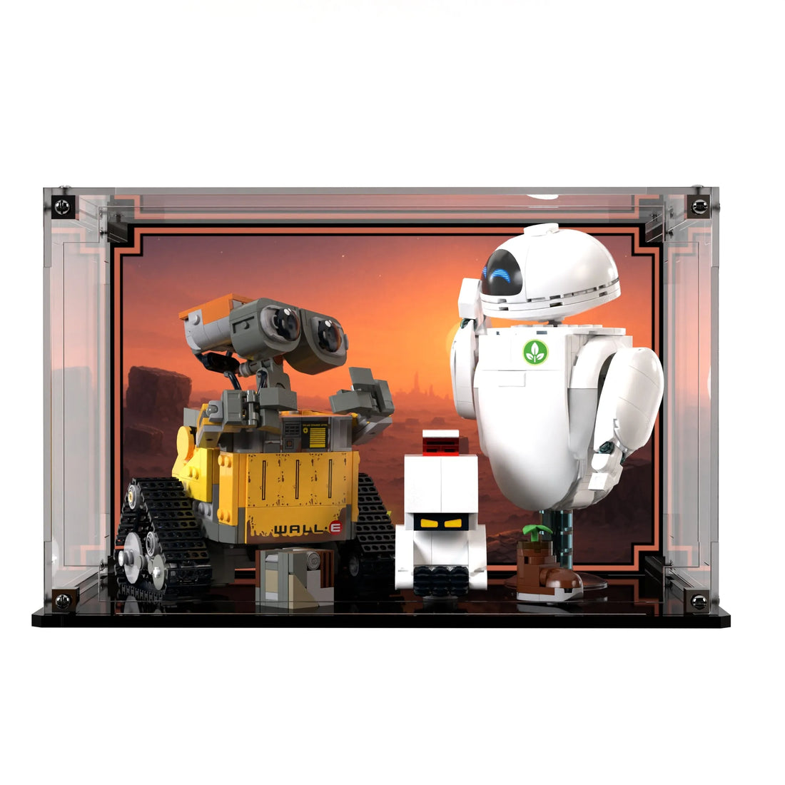 Display Case For LEGO Disney WALL-E and EVE 43279