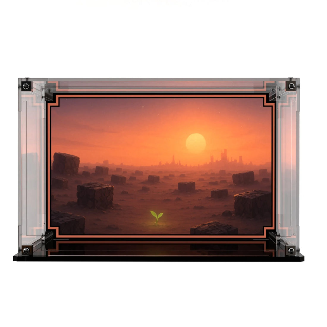 Display Case For LEGO Disney WALL-E and EVE 43279