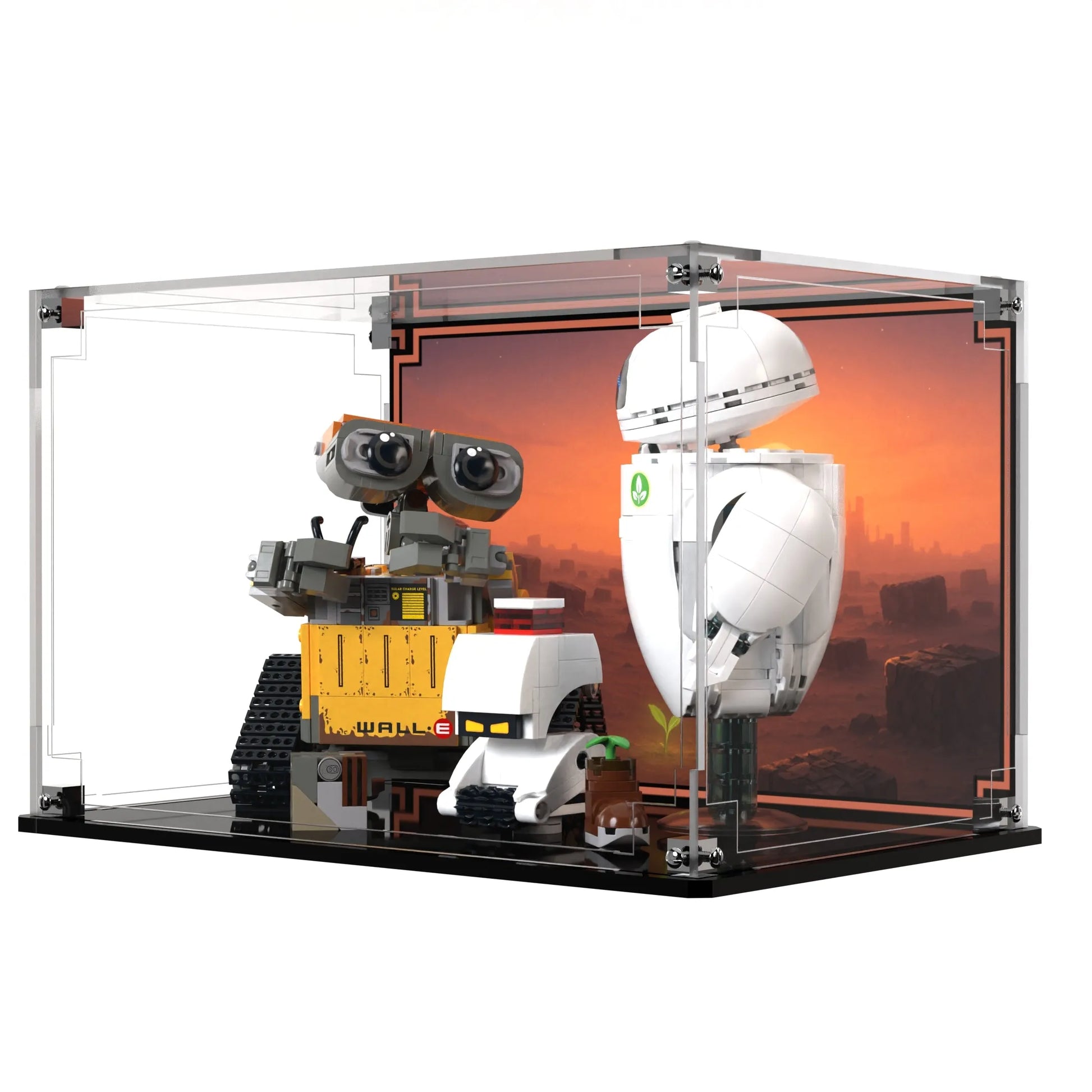 Display Case For LEGO Disney WALL-E and EVE 43279