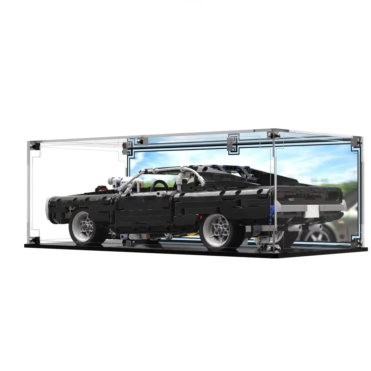 Display Case For LEGO Fast and Furious Dom's Dodge Charger 42111
